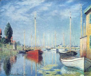Claude Monet - Yachts At Argenteuil