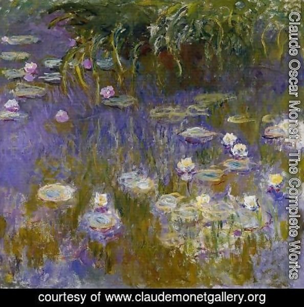 Claude Monet - Yellow And Lilac Water Lilies