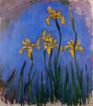 Claude Monet - Yellow Irises2