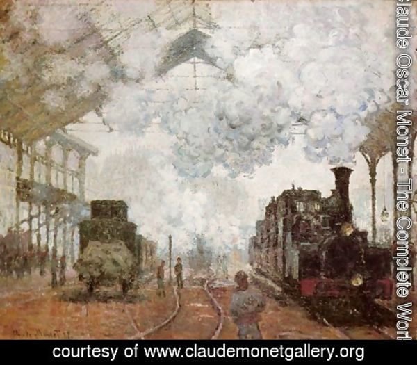 Claude Monet - Gare Saint-Lazare