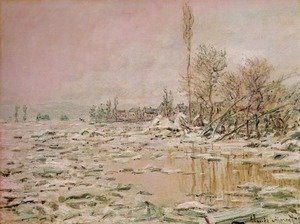 Claude Monet - Break-Up of the Ice