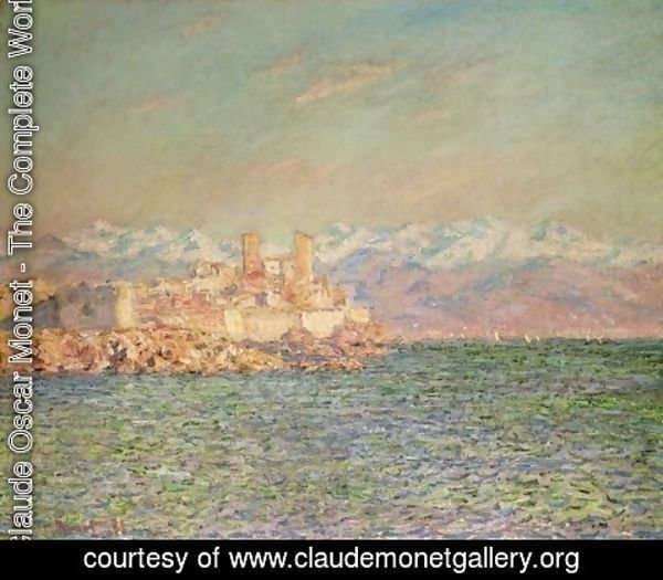 Claude Monet - Old Fort at Antibes
