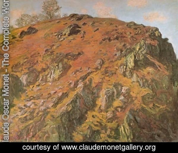 Claude Monet - Rock (Le bloc, Creuse)