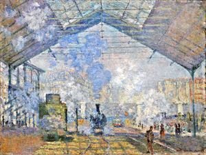 Claude Monet - Saint-Lazare Station