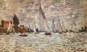 Claude Monet - Regatta at Argenteuil  1874