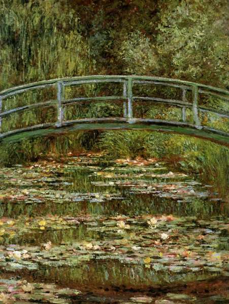 The Water Lily Pond Aka Japanese Bridge by Oscar-Claude Monet