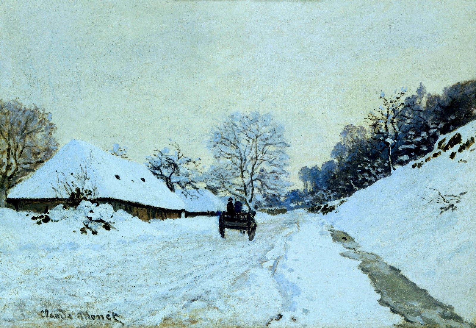 Claude Monet、SANDVIKEN、海外版超希少レゾネ、新品額付 Claude Monet