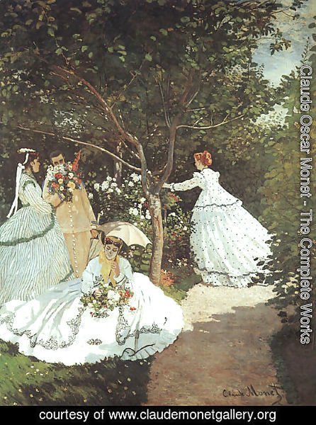 Claude Monet - The women in the Garden