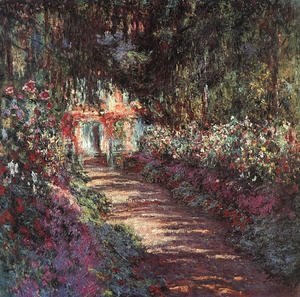 Claude Monet - The garden in flower