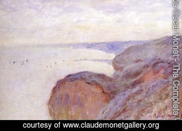 Claude Monet - Cliffs Near Dieppe