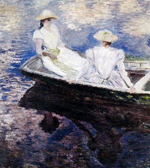 Claude Monet - Girls In A Boat