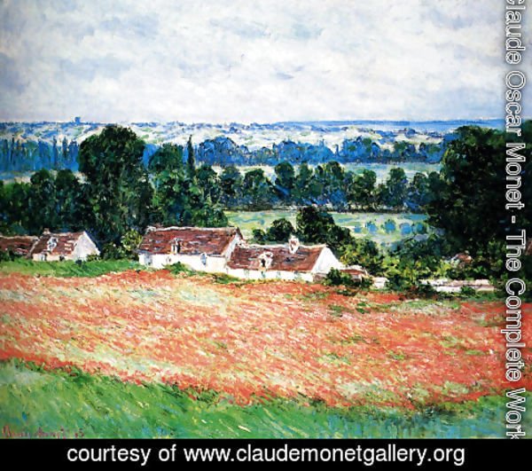 Claude Monet - Field Of Poppies, Giverny
