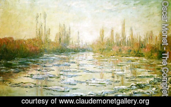 Claude Monet - The Ice-Floes 2