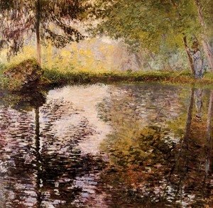 Claude Monet - Pond at Montgeron