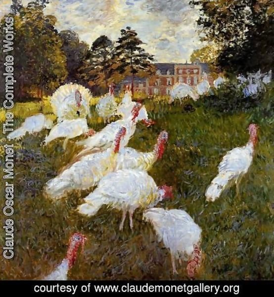 Claude Monet - The Turkeys