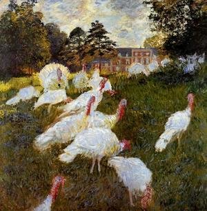 Claude Monet - The Turkeys