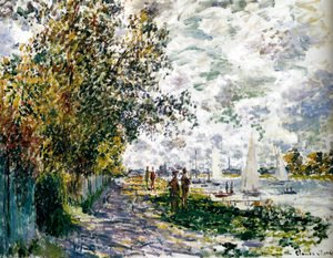 Claude Monet - The Red Cape (Madame Monet)