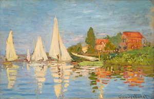 Claude Monet - Regatta At Argenteuil