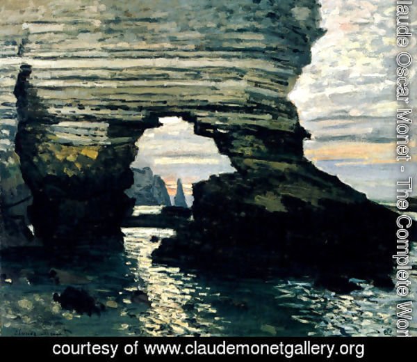 Claude Monet - La Porte D'Amount, Etretat