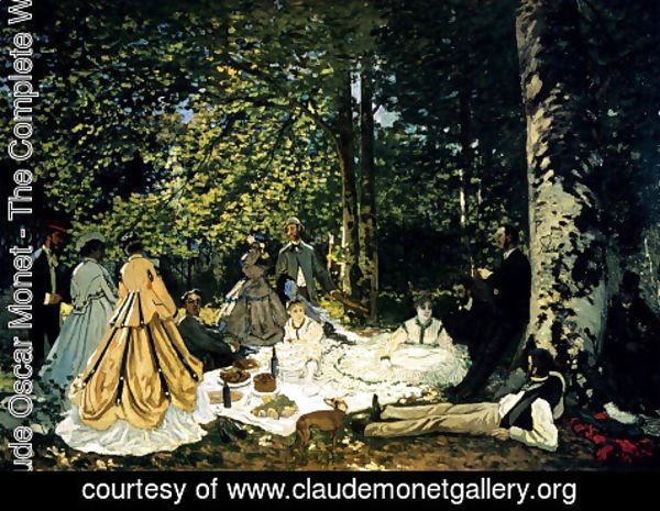 Claude Monet - Dejeuner Sur L'Herbe A Chailly