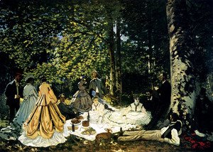 Claude Monet - Dejeuner Sur L'Herbe A Chailly