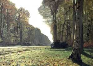 Claude Monet - The Road To Chailly