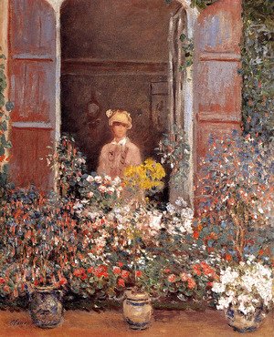 Claude Monet - Camille At The Window