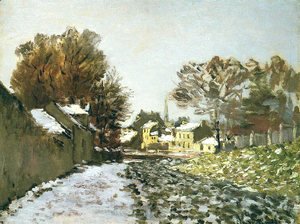 Claude Monet - Snow at Argenteuil I
