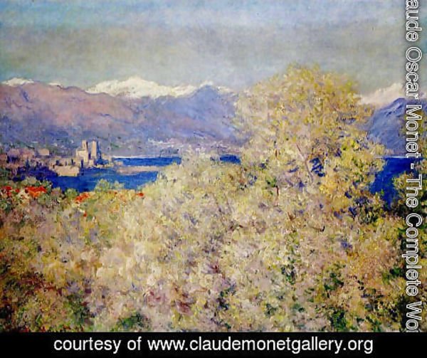 Claude Monet - Antibes - View of the Salis Gardens 2