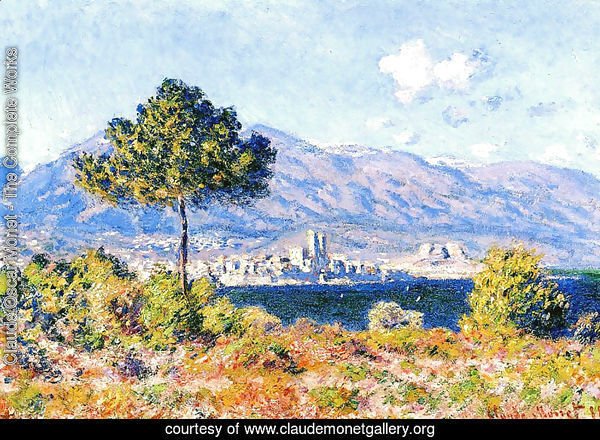 View of Antibes from the Plateau Notre-Dame