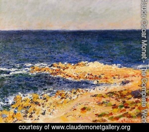 Claude Monet - The 'Big  Blue' at Antibes