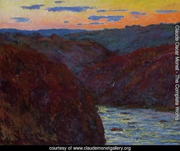 Valley of the Creuse, Sunset
