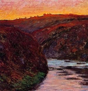 Valley of the Creuse, Sunset I
