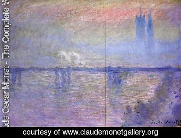 Claude Monet - Charing Cross Bridge I