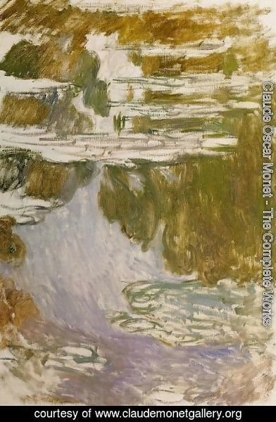 Claude Monet - Water-Lilies (study)