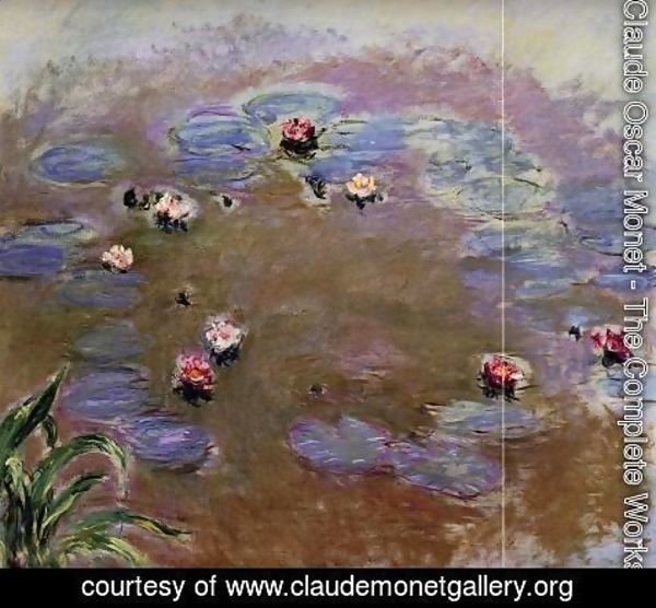 Claude Monet - Water-Lilies (detail)