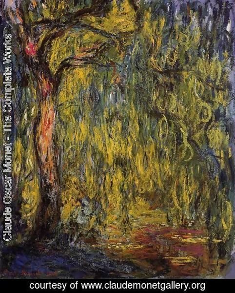 Claude Monet - Weeping Willow I