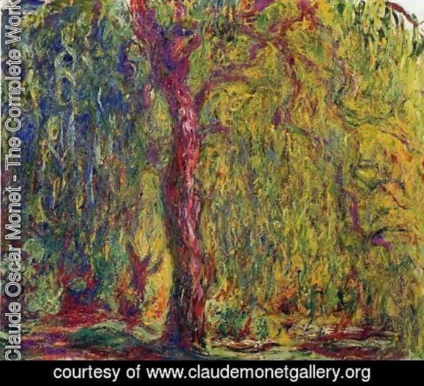 Claude Monet - Weeping Willow V