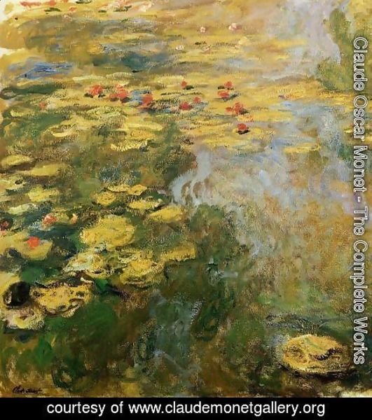 Claude Monet - The Water-Lily Pond (left side)