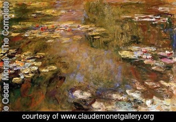 Claude Monet - The Water-Lily Pond VII