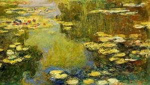 Claude Monet - The Water-Lily Pond (detail) I