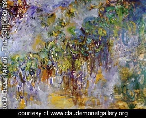 Claude Monet - Winteria (right half)