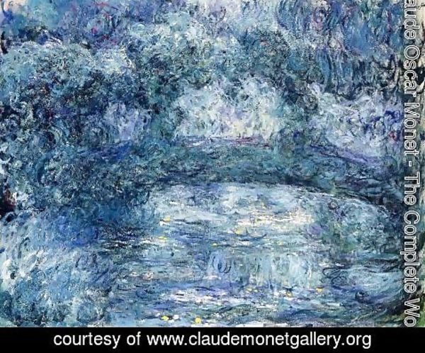 Claude Monet - The Japanese Bridge IV