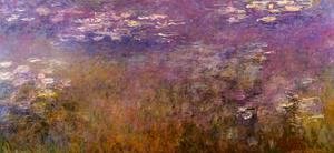 Claude Monet - Agapanthus (center panel)