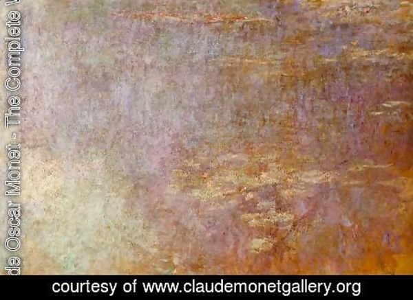 Claude Monet - Water-Lilies (right half) I