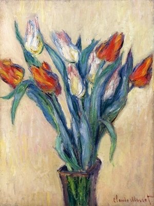 Vase of Tulips I
