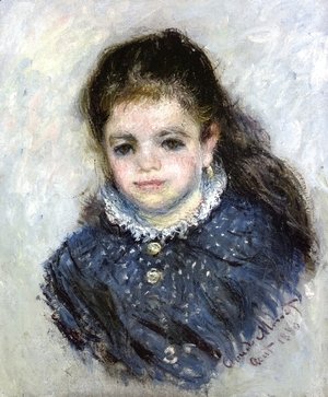 Claude Monet - Portrait of Jeanne Serveau