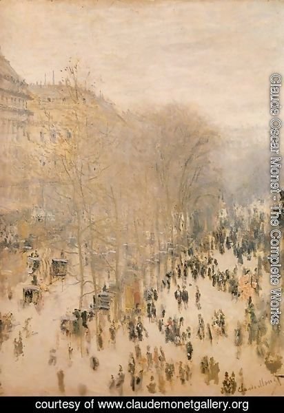 Claude Monet - Boulevard des Capucines I