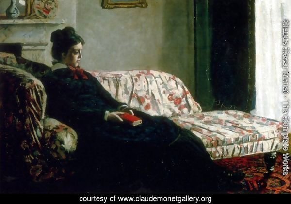 Meditation (Madame Monet On The Sofa)