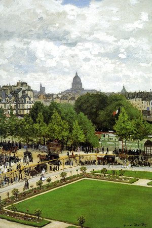 Claude Monet - The Garden of the Princess